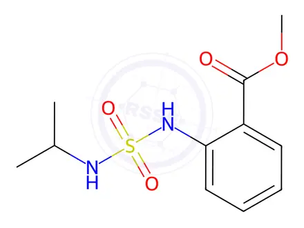 Chemical structure of METHYL 2-(PROPAN-2-YLSULFAMOYLAMINO)BENZOATE