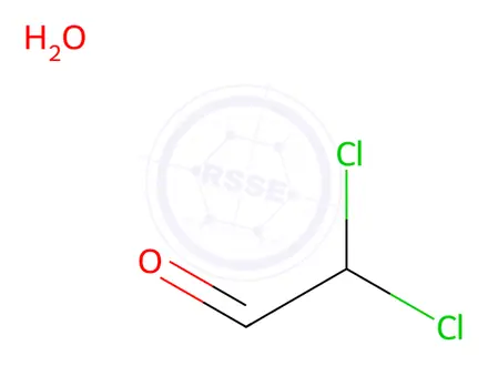 Chemical structure of Dichloroacetaldehyde Hydrate