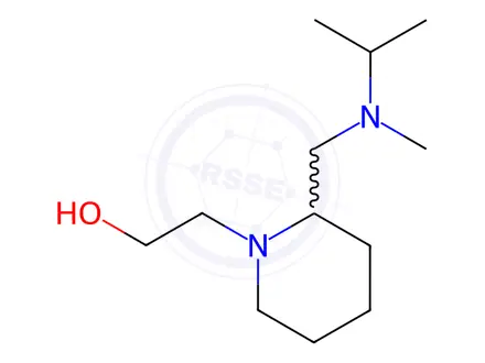 Chemical structure of 2-(2-((Isopropyl(methyl)amino)methyl)piperidin-1-yl)ethanol
