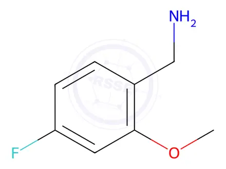 Chemical structure of (4-Fluoro-2-methoxyphenyl)methanamine