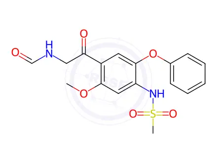 Chemical structure of Iguratimod Impurity 10