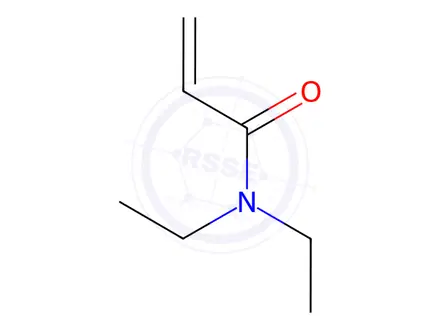 Chemical structure of N,N-Diethylacrylamide