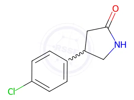 Chemical structure of Baclofen EP Impurity A