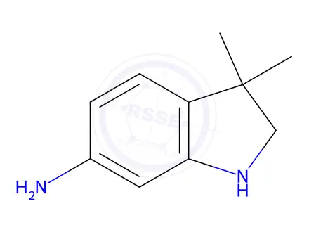 Chemical structure of 3,3-Dimethylindolin-6-amine