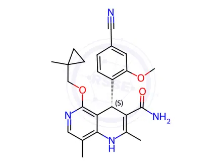 Chemical structure of Finerenone Impurity 20
