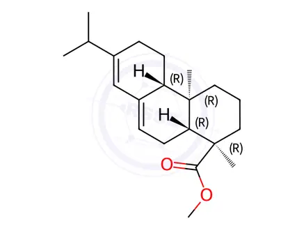 Chemical structure of Abietic Acid Impurity 10