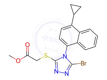 Chemical structure of Lesinurad Impurity 16