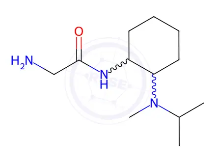 Chemical structure of 2-Amino-N-(2-(isopropyl(methyl)amino)cyclohexyl)acetamide