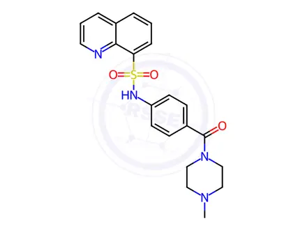 Chemical structure of Mitapivat Impurity 13