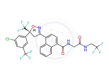 Chemical structure of Afoxolaner Impurity 13