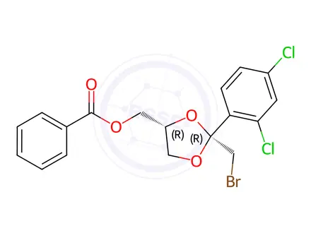 Chemical structure of Itraconazole Impurity 51