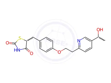 Chemical structure of Pioglitazone Hydrochloride Impurity 18