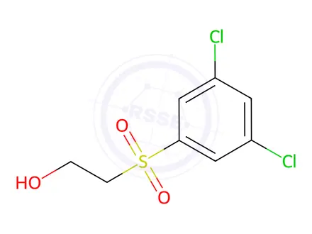 Chemical structure of 2-((3,5-Dichlorophenyl)sulfonyl)ethan-1-ol