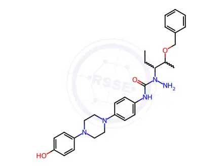 Chemical structure of Posaconazole Impurity 32