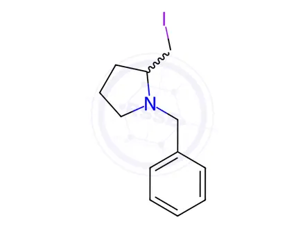Chemical structure of 1-Benzyl-2-(iodomethyl)pyrrolidine