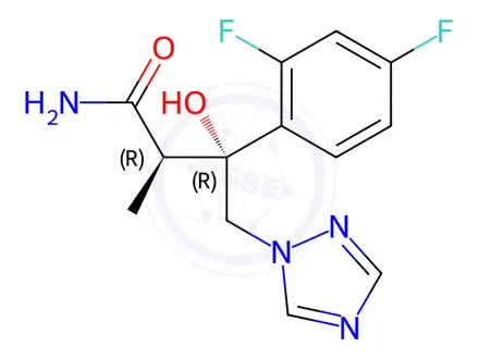 Chemical structure of Isavuconazonium Sulfate Impurity 159