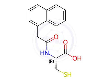 Chemical structure of Acetylcysteine Impurity 56