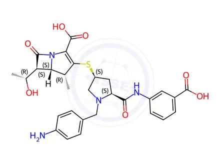 Chemical structure of Ertapenem Impurity 27