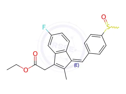 Chemical structure of Sulindac Impurity 12