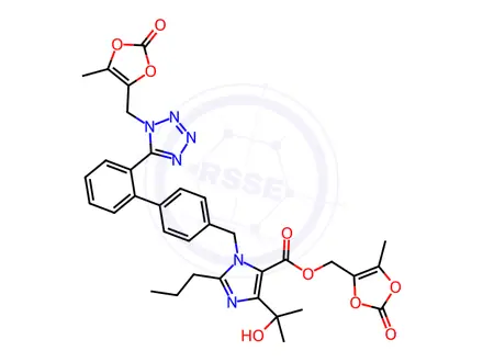 Chemical structure of Olmesartan Medoxomil Impurity 42