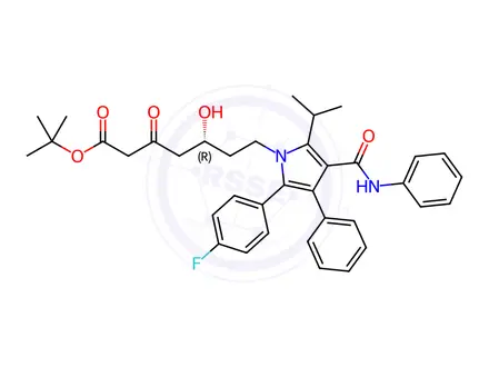 Chemical structure of Atorvastatin Impurity 50