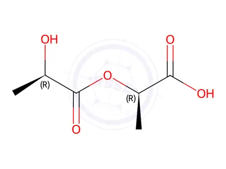 Chemical structure of Lactic Acid Impurity 133