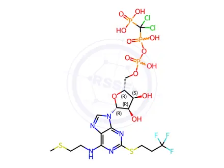 Chemical structure of Cangrelor