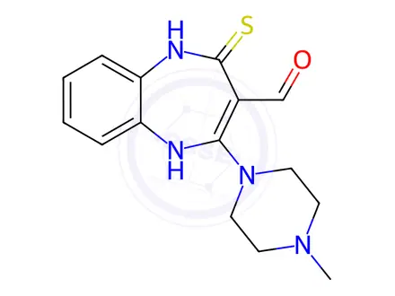 Chemical structure of Olanzapine impurity R