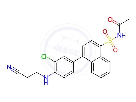 Chemical structure of Avapritinib Impurity 13