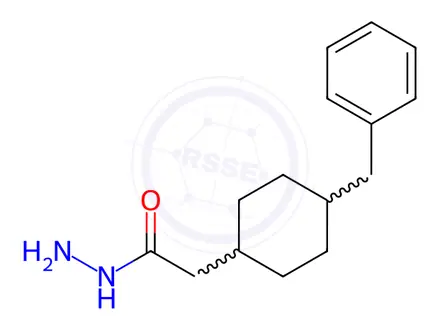 Chemical structure of 2-(4-Benzylcyclohexyl)acetohydrazide