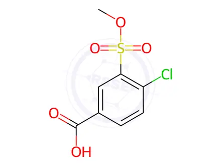 Chemical structure of Indapamide Impurity 15
