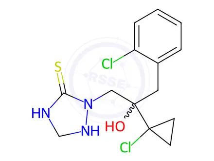 Chemical structure of Prothioconazole Impurity 13