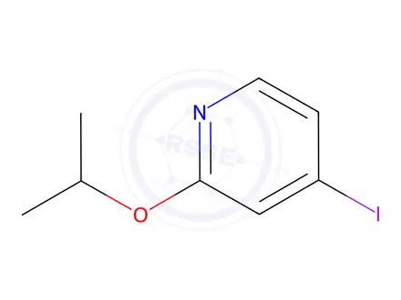 Chemical structure of 4-iodo-2-isopropoxypyridine