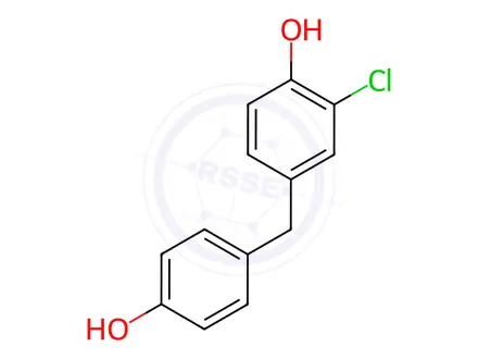 Chemical structure of Bisphenol A Impurity 21