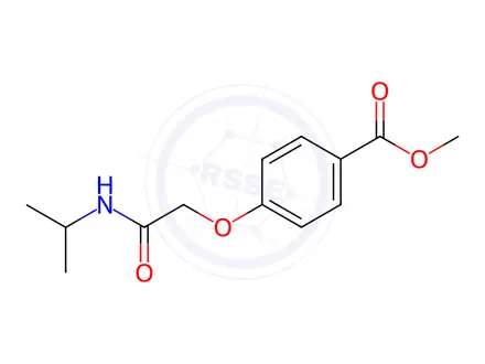 Chemical structure of Methyl 4-(2-(isopropylamino)-2-oxoethoxy)benzoate