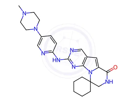 Chemical structure of Trilaciclib