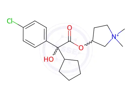 Chemical structure of Glycopyrrolate Impurity 7