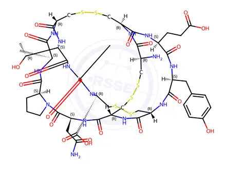 Chemical structure of Linaclotide Impurity 4 Monomer (Des-Tyr14 Linaclotide)