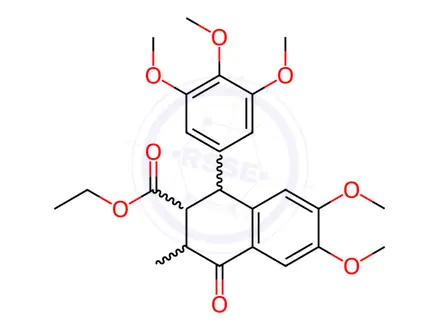 Chemical structure of Lignan