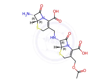 Chemical structure of Cefazolin Impurity 4