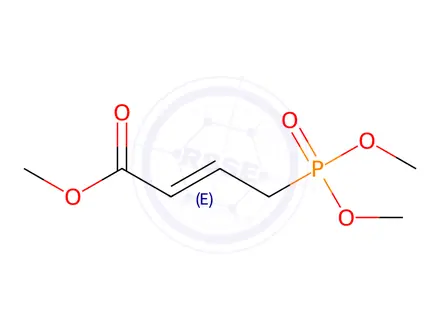Chemical structure of Trimethyl-4-phosphonocrotonate