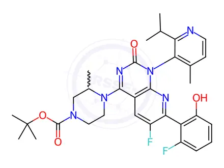 Chemical structure of Sotorasib Impurity 12