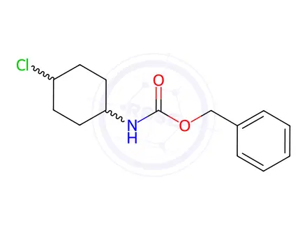 Chemical structure of Benzyl (4-chlorocyclohexyl)carbamate