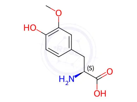 Chemical structure of Levodopa Impurity 21