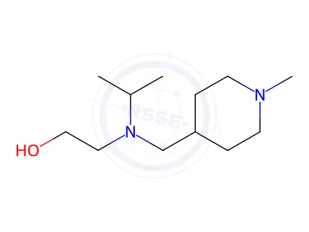 Chemical structure of 2-(Isopropyl((1-methylpiperidin-4-yl)methyl)amino)ethanol