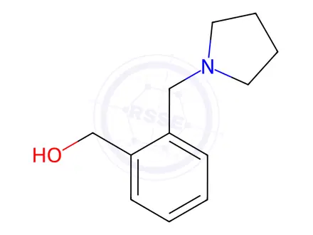 Chemical structure of [2-(pyrrolidin-1-ylmethyl)phenyl]methanol