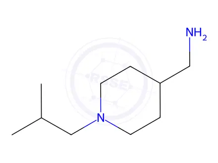 Chemical structure of (1-Isobutylpiperidin-4-yl)methanamine dihydrochloride