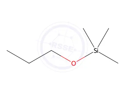 Chemical structure of Trimethyl(propoxy)silane