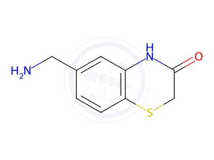 Chemical structure of 6-(Aminomethyl)-2H-benzo[b][1,4]thiazin-3(4H)-one