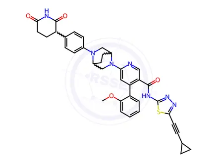 Chemical structure of Apixaban Impurity 77